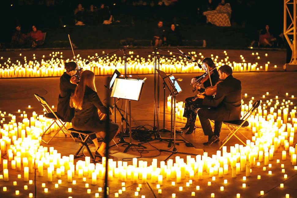 Candlelight.