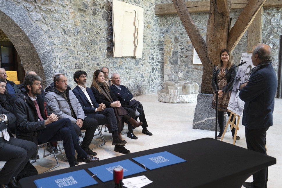 Presentación Sello Correos Centenario Eduardo Chillida. Fotografía Telmo Sánchez Ugalde (12)