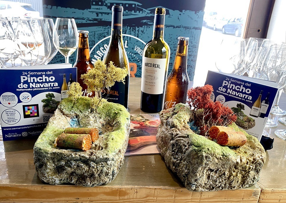 Trucha o tronco, pincho ganador de la edición pasada