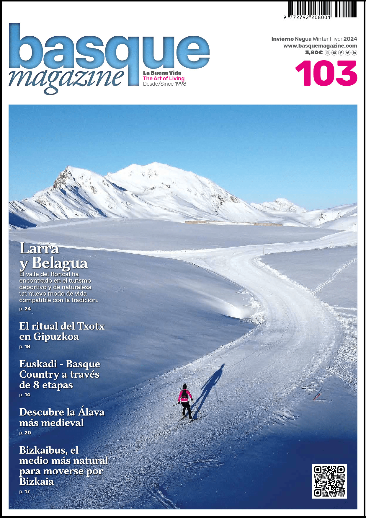 Portada 103 con cuadro