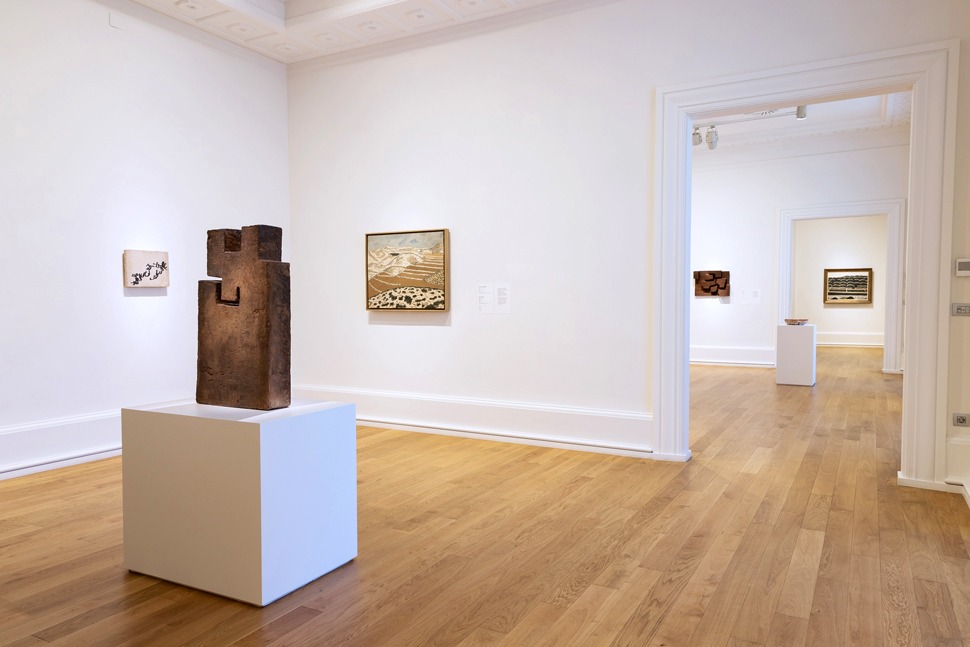Vista de sala Chillida - Ortega Muñoz - Bilbao Museoa