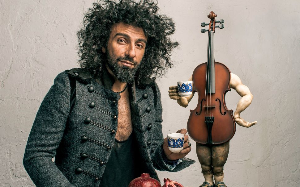 Violinista Ara Malikian, encargado de la actucación de inauguración. 