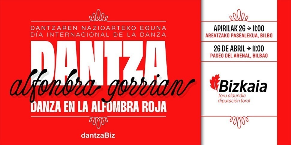 Dantza alfonbra gorrian - Programacion de danza en Bizkaia