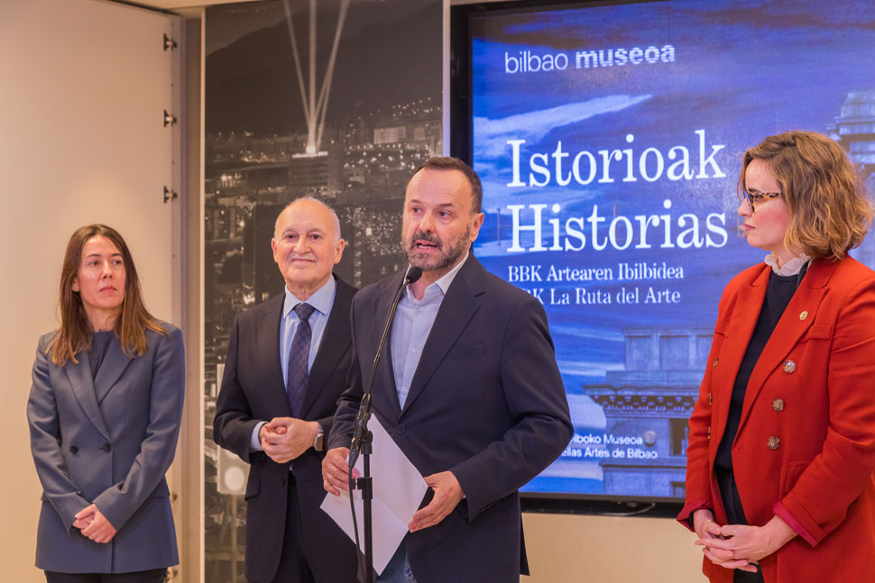 Presentación de la Ruta del Arte BBK VI.